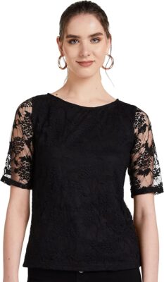 Miss Olive Women's Floral Slim Shirt